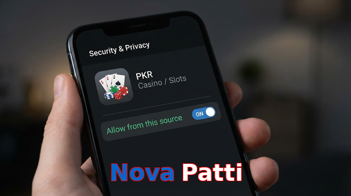 Game list for Nova Patti apk section